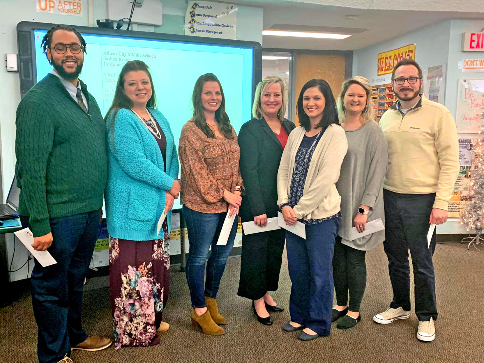 ACS teachers recognized for tenure on Monday